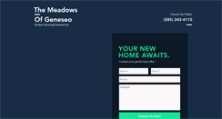 Desktop Screenshot of meadowsofgeneseo.com